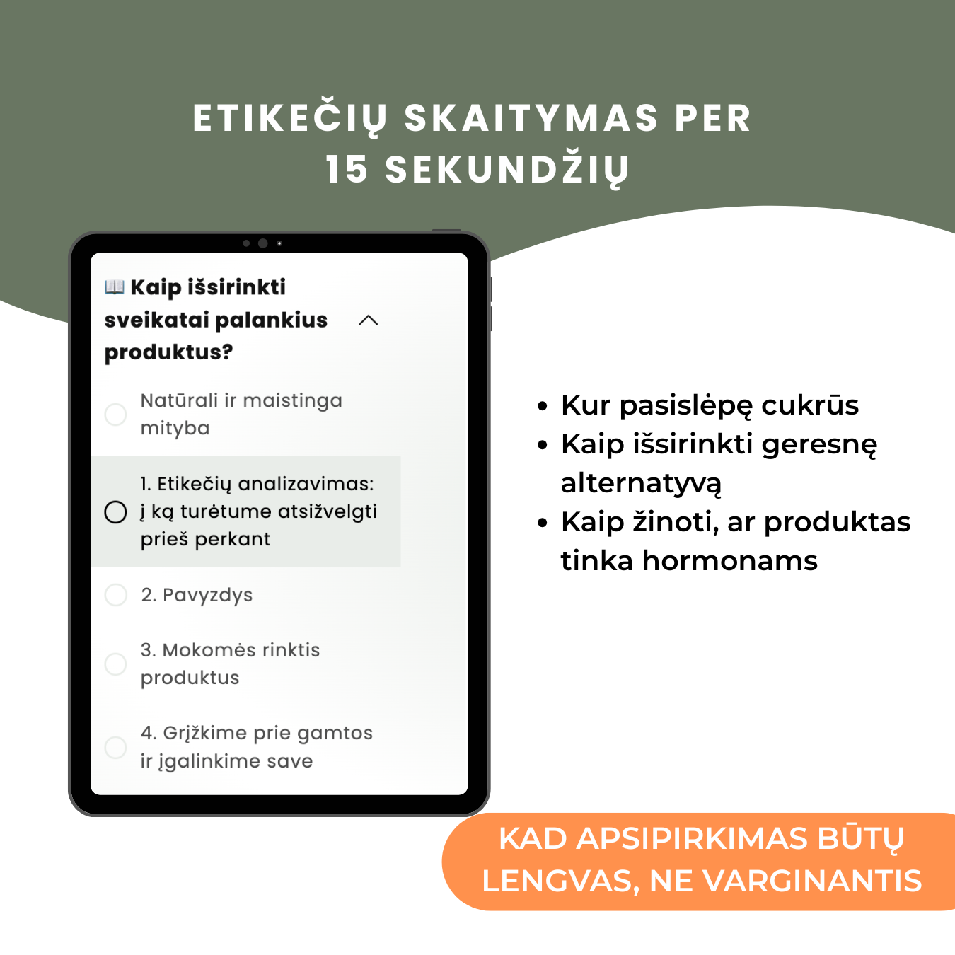 Priešuždegiminės mitybos gidas