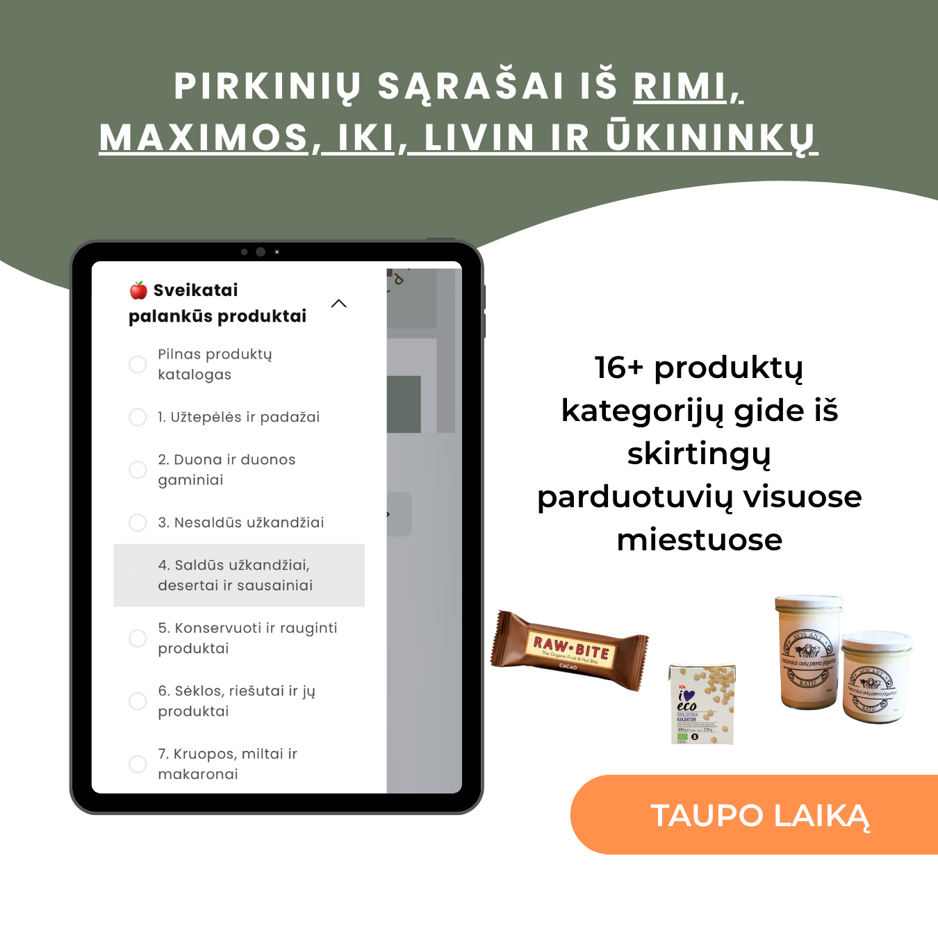 Priešuždegiminės mitybos gidas